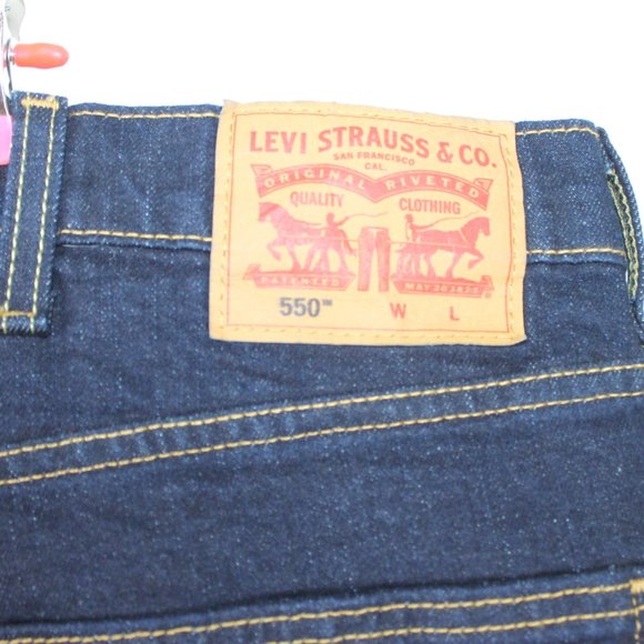 NWT Levi's Denim Jeans Men's Size  50W x 32L Big and Tall 550 Relaxed Fit Jean - Picture 13 of 16